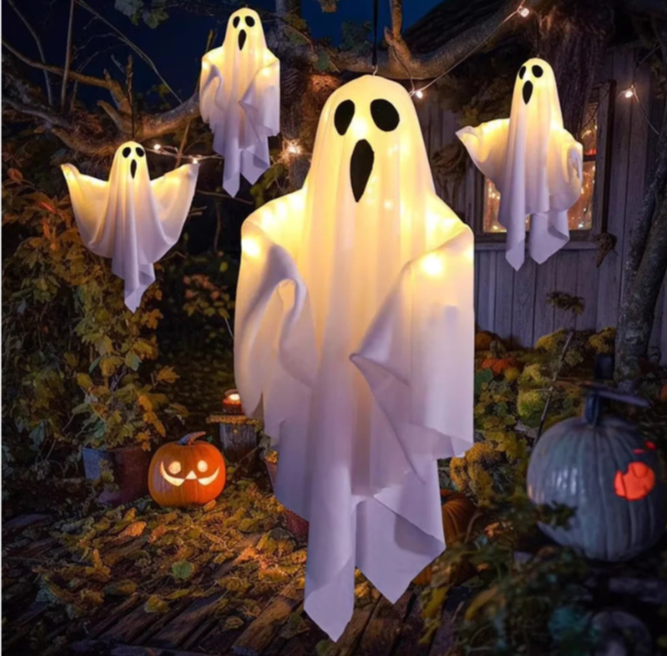 Glowing Ghost Fairy Lights